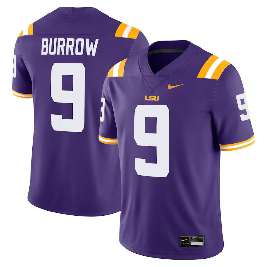 Joe Burrow LSU Tigers Alumni Jersey - Purple product image 1