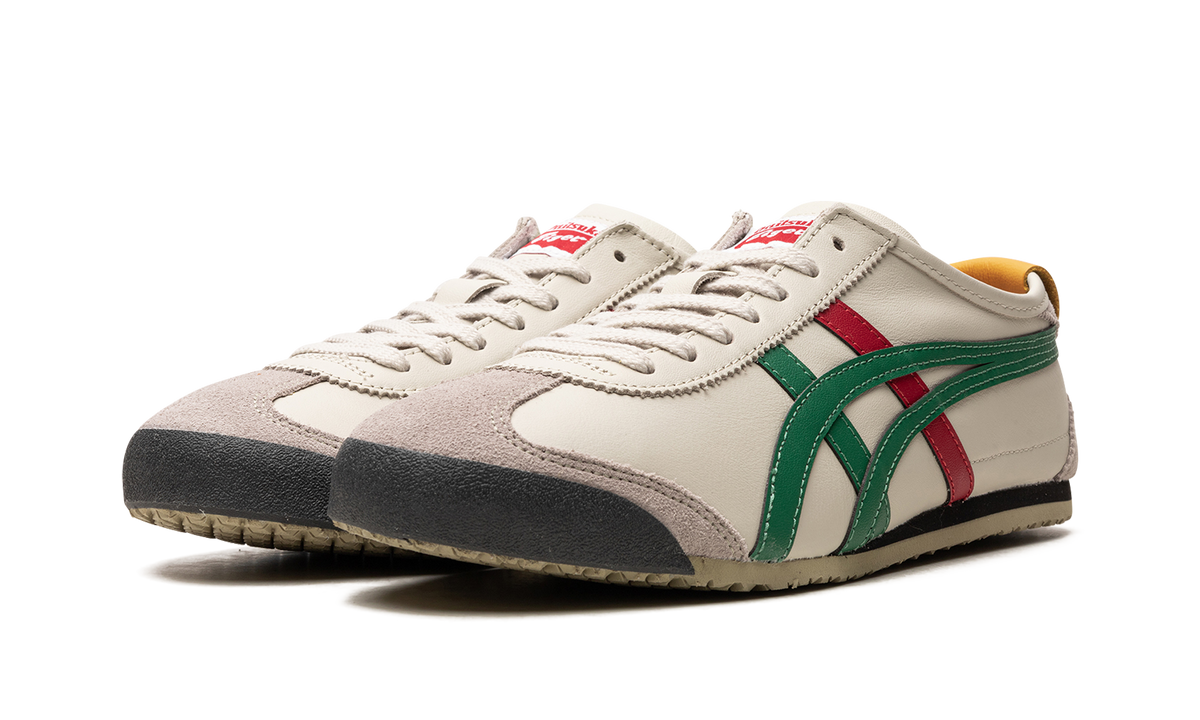Onitsuka-tiger|onitsuka-tiger-mexico-66-birch-green-red-yellow-121720 product image 2, provided for visual reference and