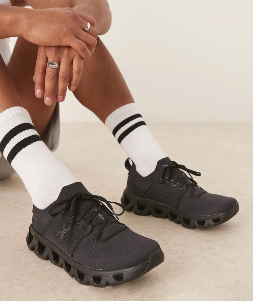 On Cloudswift 4 Black Eclipse Running Shoes product image 4, provided for visual reference and product detail review