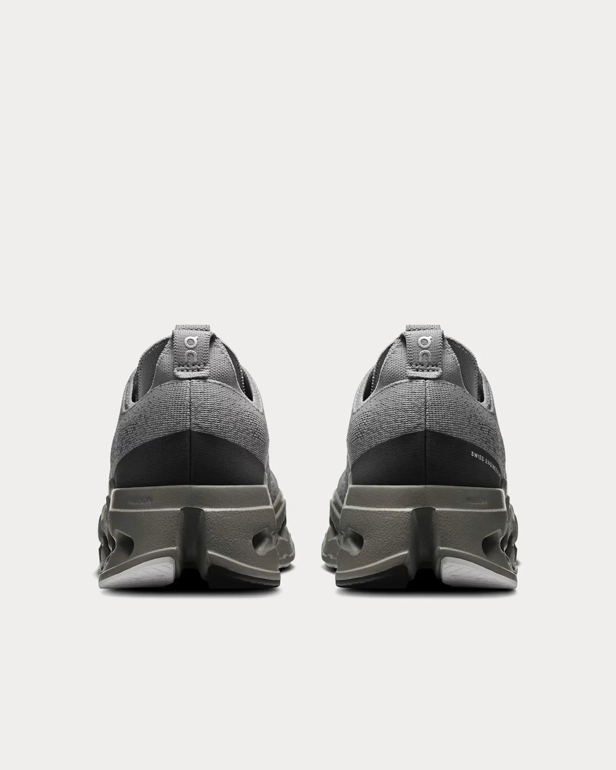 On Cloudsurfer Max Alloy Asphalt Running Shoes product image 4, provided for visual reference and product detail review