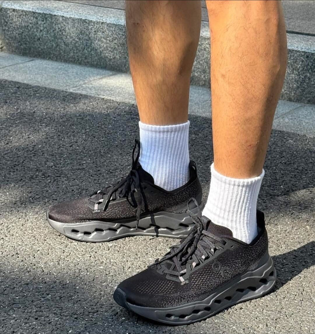 On Cloudsurfer Max Black Eclipse Running Shoes product image 2, provided for visual reference and product detail review