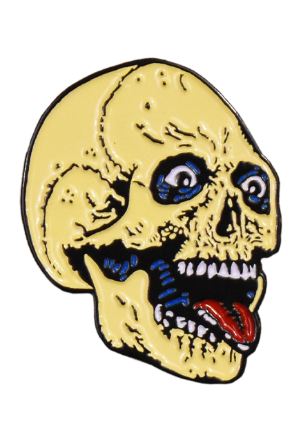 Return of the Living Dead - Party Time Skeleton Enamel Pin product image 2, provided for visual reference and product detail