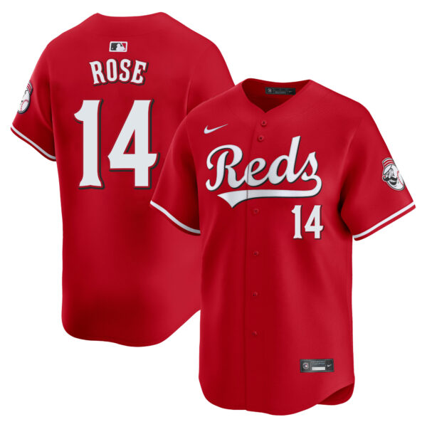 Pete Rose Cincinnati Reds Alternate Limited Jersey - Red product image 1