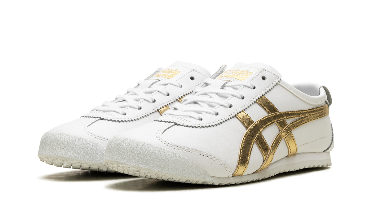 Onitsuka-tiger|mexico-66-white-rich-gold-130657 product image 2, provided for visual reference and product detail review