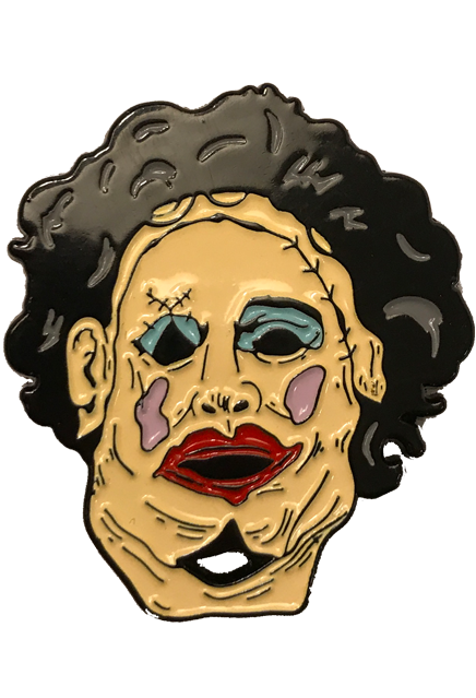 The Texas Chainsaw Massacre (1974) - Leatherface Pretty Woman - Enamel Pin product image 2, provided for visual reference