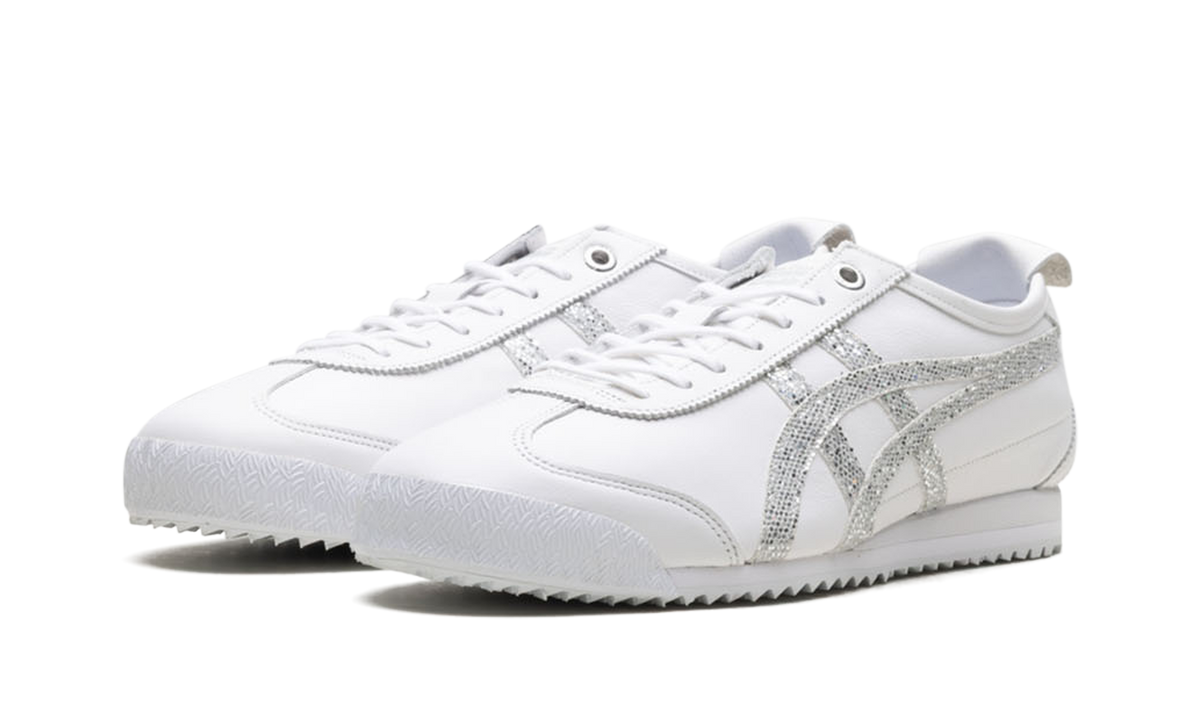 Onitsuka-tiger|mexico-66-sd-white-pure-silver-glitter-154007 product image 2, provided for visual reference and product