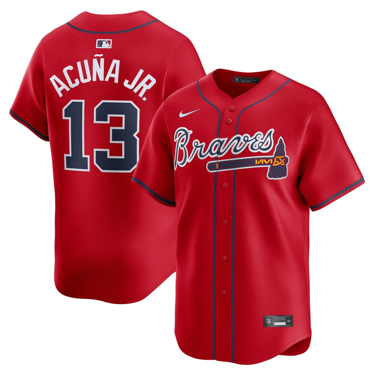 Ronald Acuna Jr Atlanta Braves Alternate Limited Jersey – product image 1
