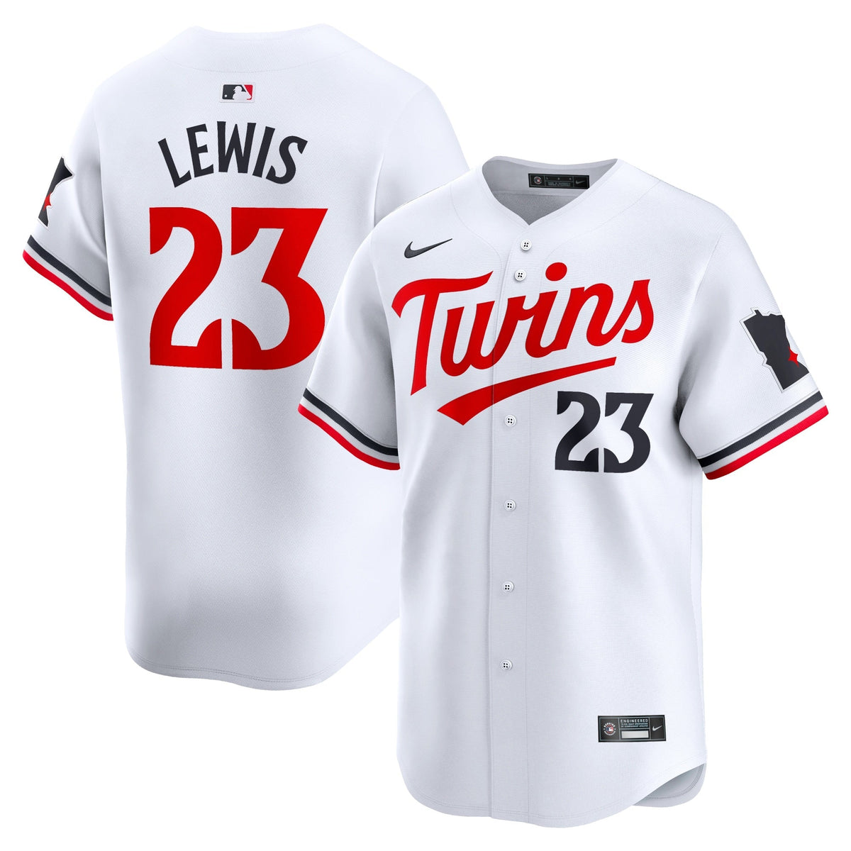 Royce Lewis Minnesota Twins Home Jersey - White product image 1
