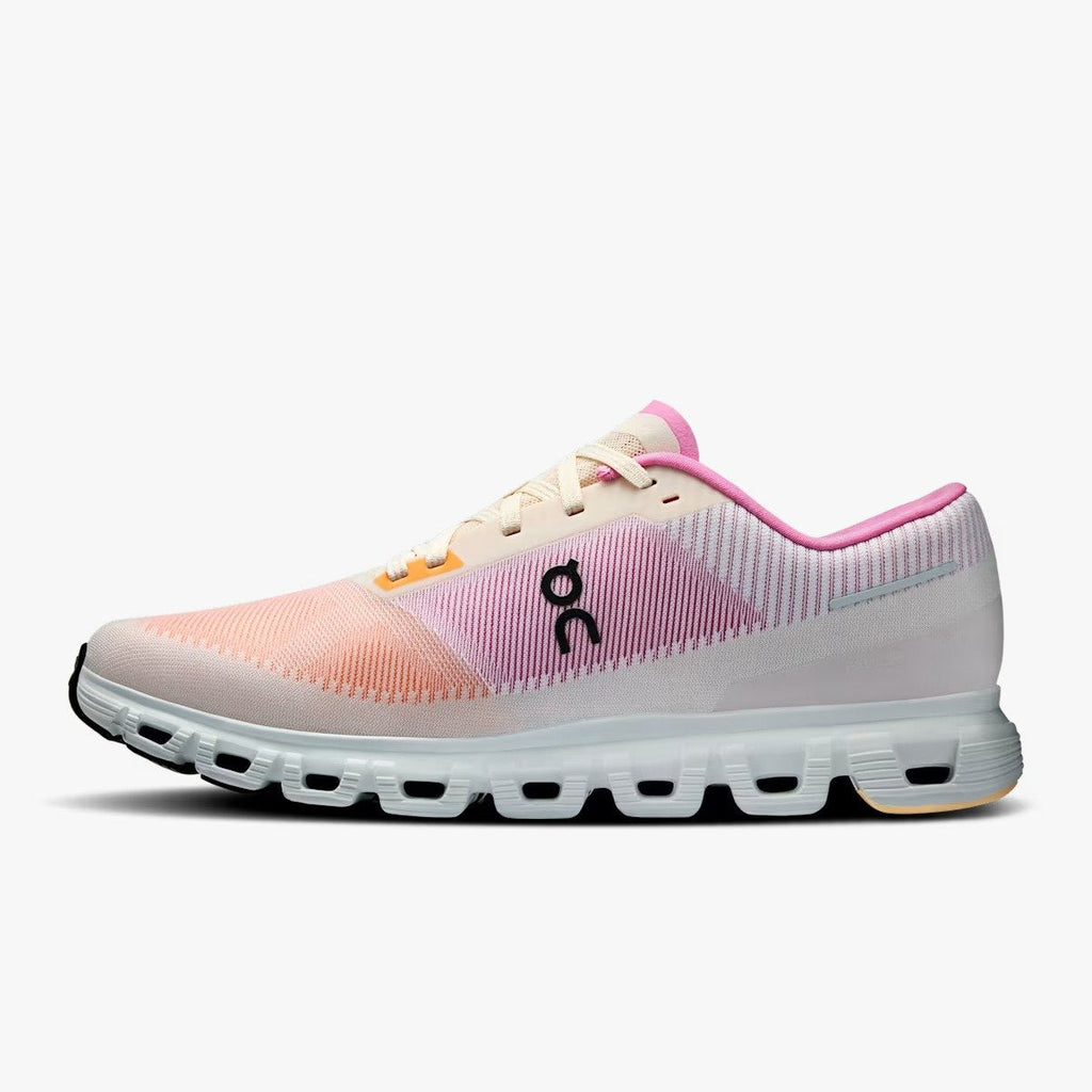 On Cloud 6 Push Tangerine Raspberry Lifestyle Sneakers product image 7, provided for visual reference and product detail