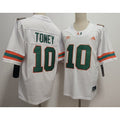 Malachi Toney Miami Hurricanes Jersey - White product image 1