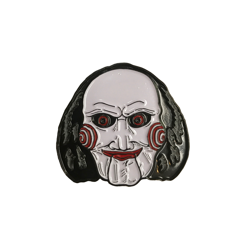 SAW Billy Puppet - Enamel Pin product image 1, provided for visual reference and product detail review