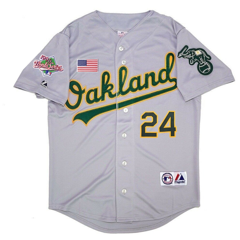 Rickey Henderson Oakland Athletics 1990 World Series Road product image 1