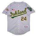 Rickey Henderson Oakland Athletics 1990 World Series Road product image 1