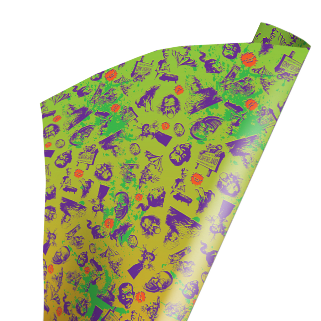 Goosebumps - Splatter Wrapping Paper product image 2, provided for visual reference and product detail review