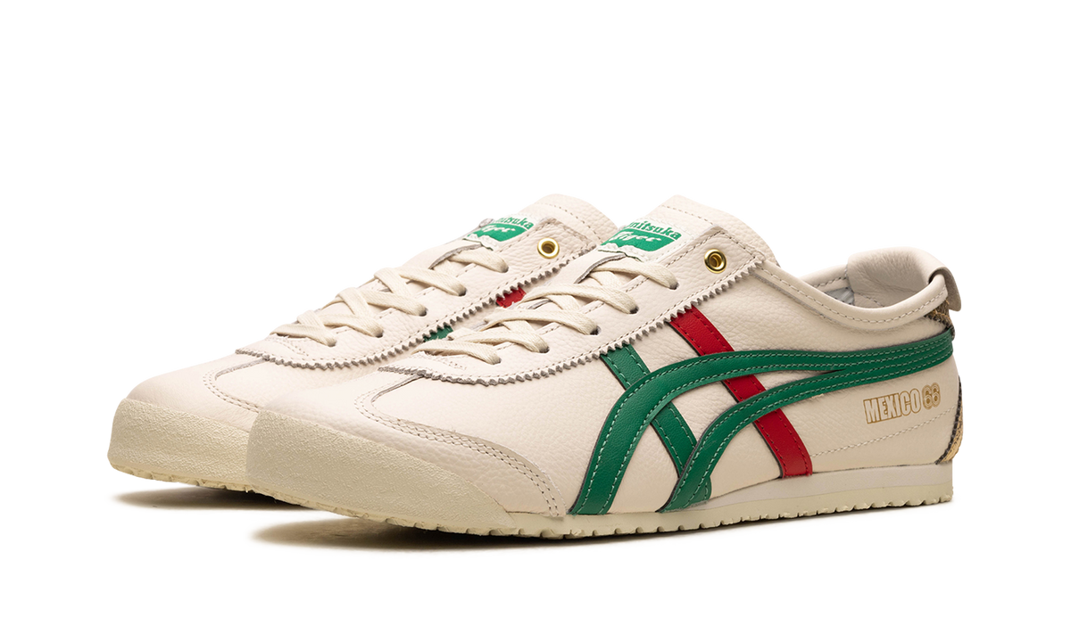 Onitsuka-tiger|mexico-66-birch-kale-red-gold-124785 product image 2, provided for visual reference and product detail review