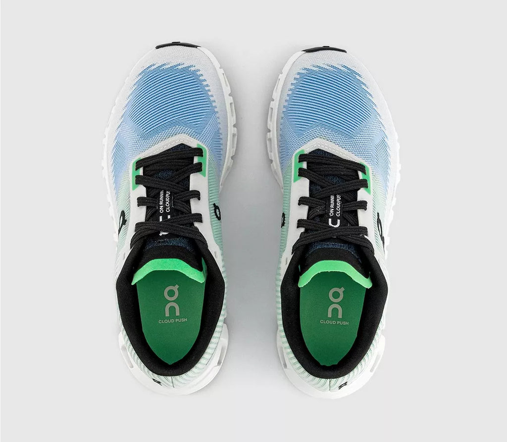 On Cloud 6 Push Horizon Honeydew Lifestyle Sneakers product image 1, provided for visual reference and product detail review