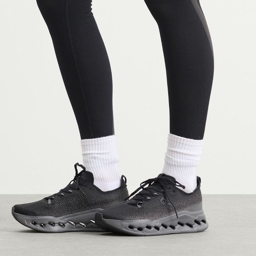 On Cloudsurfer Max Black Eclipse Running Shoes product image 3, provided for visual reference and product detail review