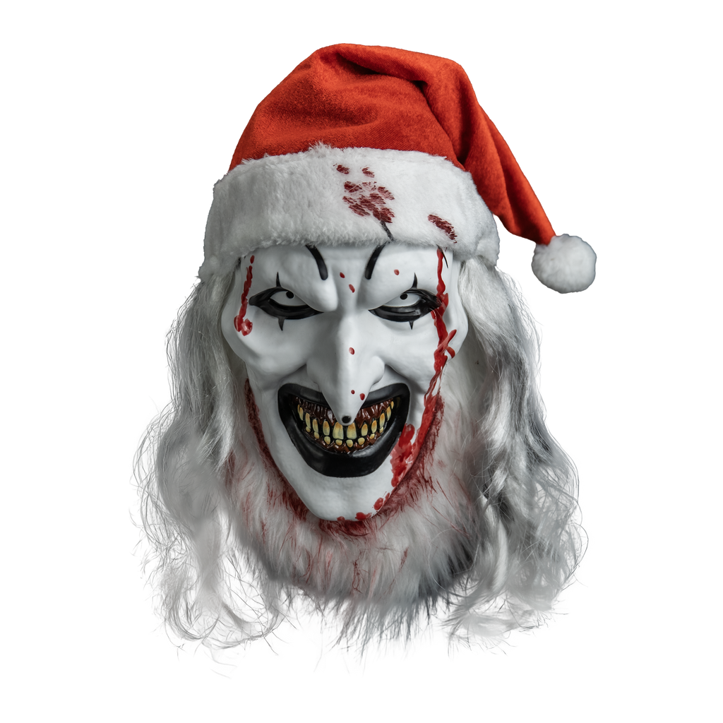 *PRE-ORDER* Terrifier 3 - Santa Art the Clown Deluxe Injection Mask product image 1, provided for visual reference and