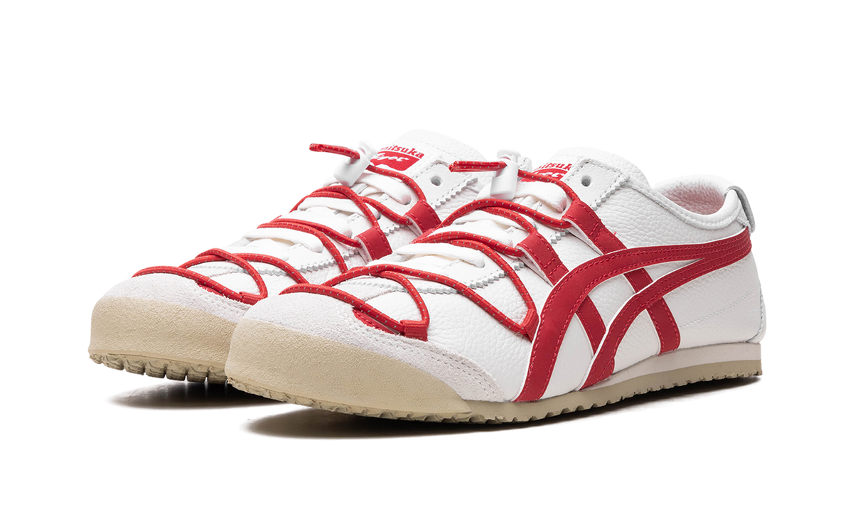 Onitsuka-tiger|mexico-66-white-classic-red-127225 product image 2, provided for visual reference and product detail review