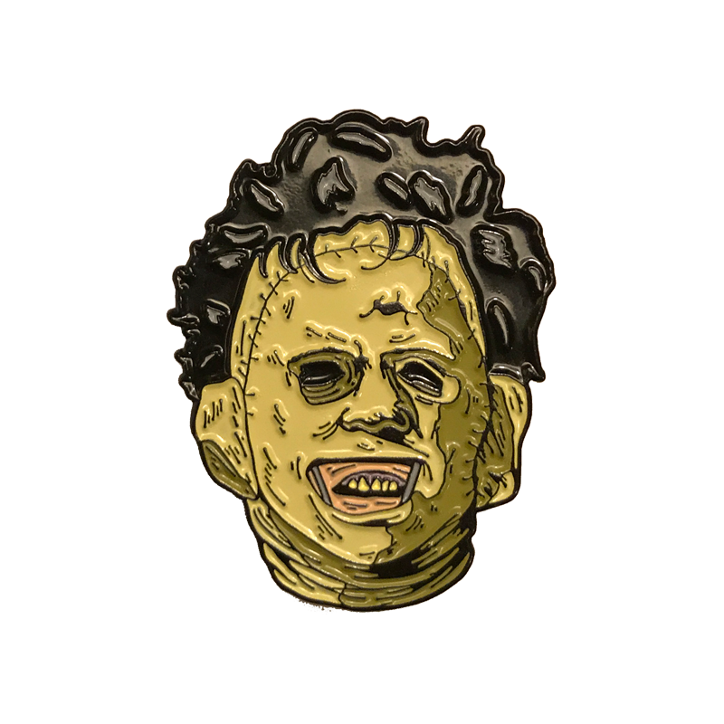 The Texas Chainsaw Massacre (1974) - Leatherface Killer - Enamel Pin product image 1, provided for visual reference and