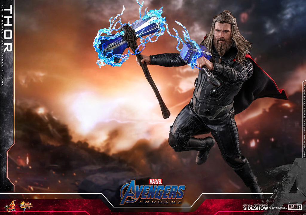 Hot Toys Thor 1/6 Scale Action Figure product image 7, provided for visual reference and product detail review