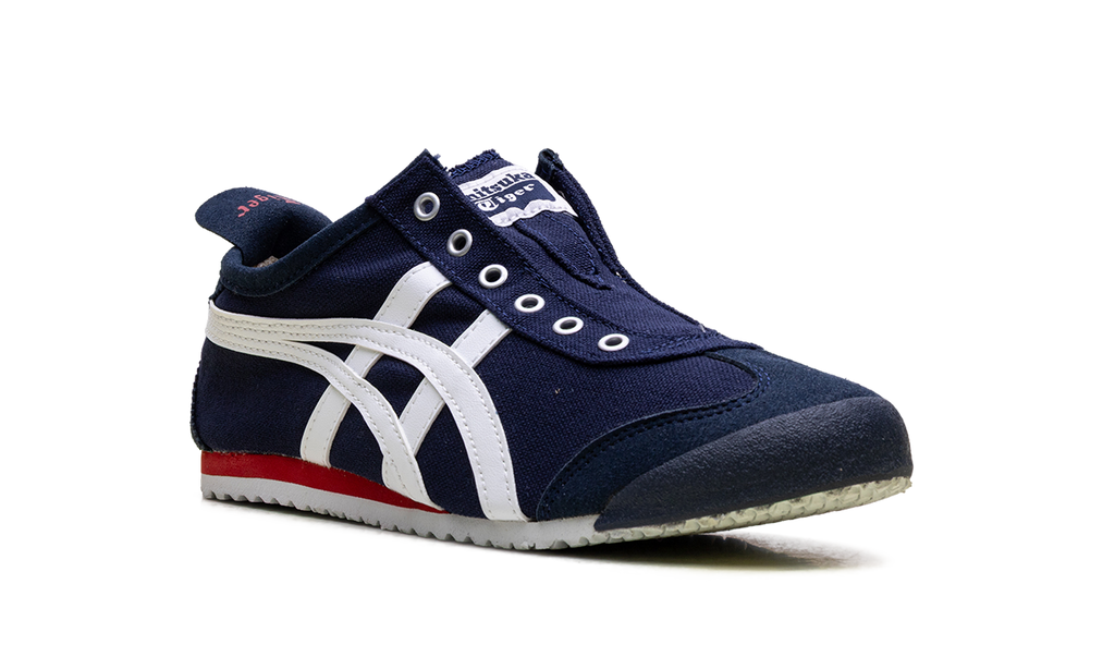 Onitsuka-tiger|mexico-66-slip-on-navy-off-white-red-195933 product image 7, provided for visual reference and product detail