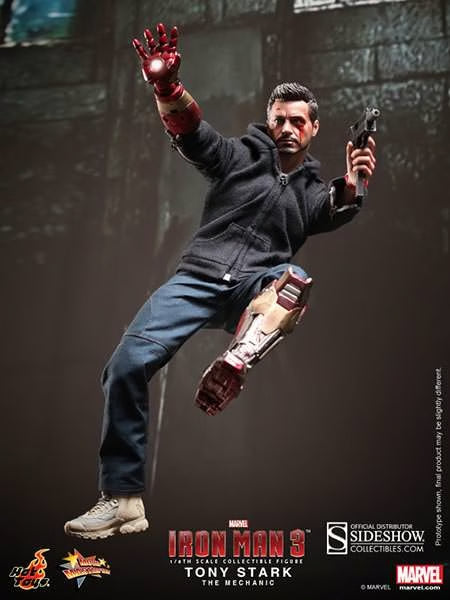 Hot Toys Tony Stark (The Mechanic Special Edition) 1/6 Scale Action Figure product image 4, provided for visual reference