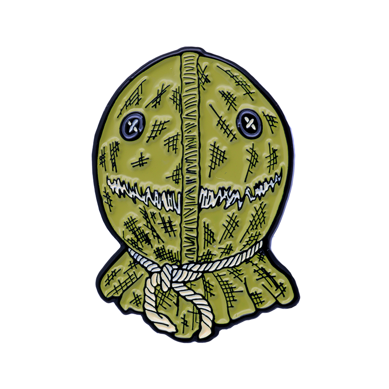 Trick r Treat Sam Burlap - Enamel Pin product image 1, provided for visual reference and product detail review