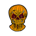 Trick r Treat Sam Unmasked - Enamel Pin product image 1, provided for visual reference and product detail review
