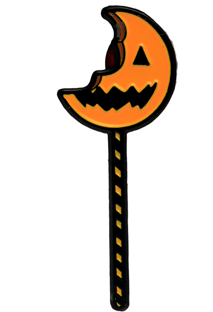 Trick r Treat Bitten Lollipop - Enamel Pin product image 2, provided for visual reference and product detail review