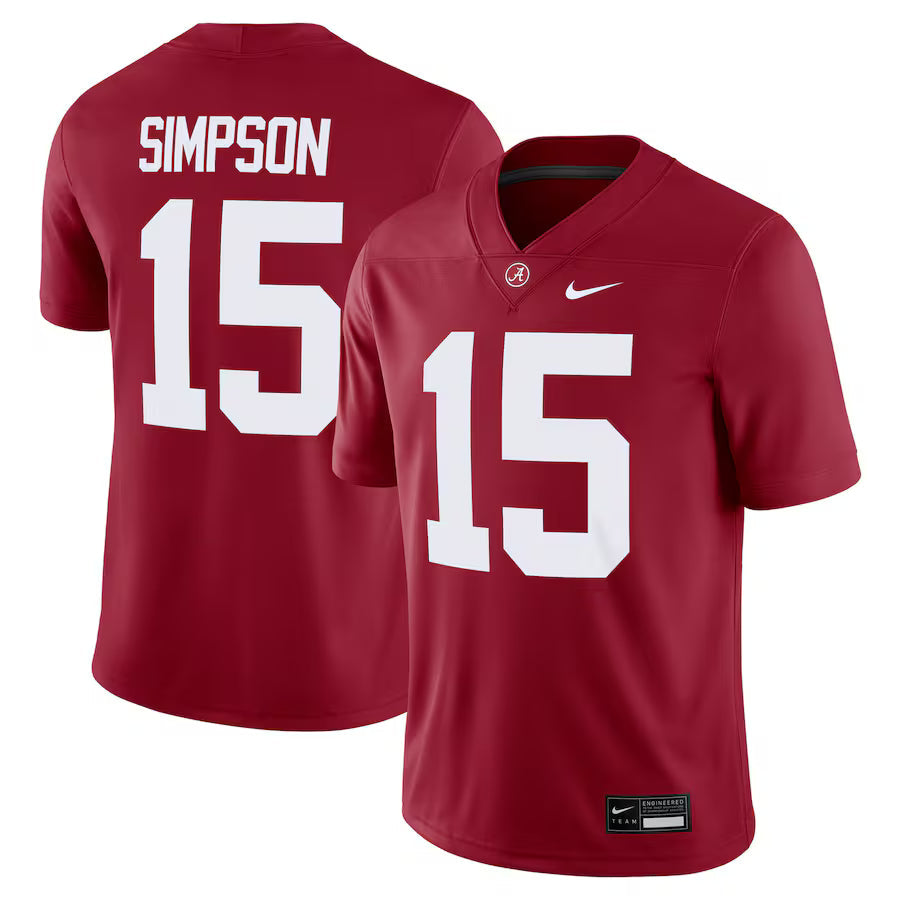 Ty Simpson Alabama Crimson Tide Jersey - product image 1
