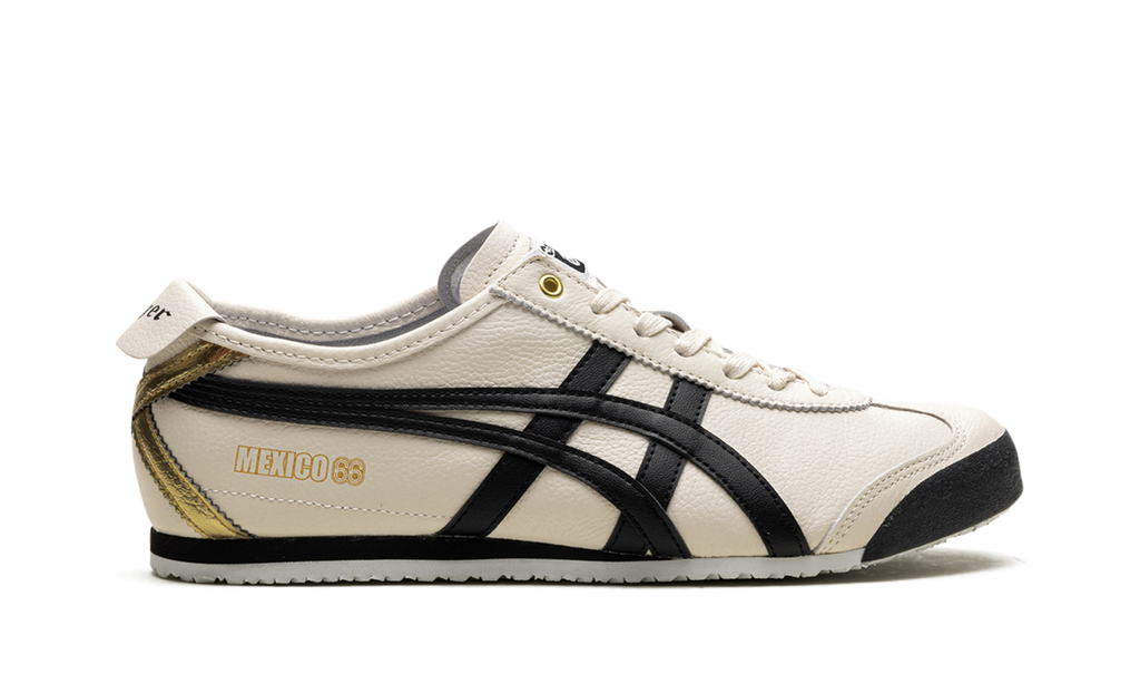 Onitsuka-tiger|mexico-66-cream-black-gold-128032 product image 6, provided for visual reference and product detail review