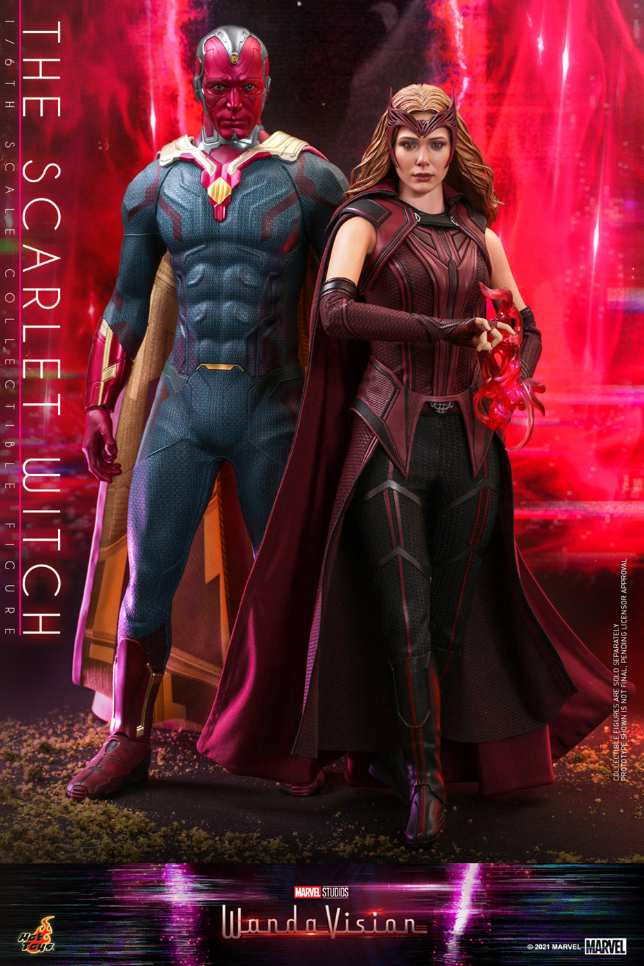 Hot Toys The Scarlet Witch 1/6 Scale Action Figure product image 6, provided for visual reference and product detail review
