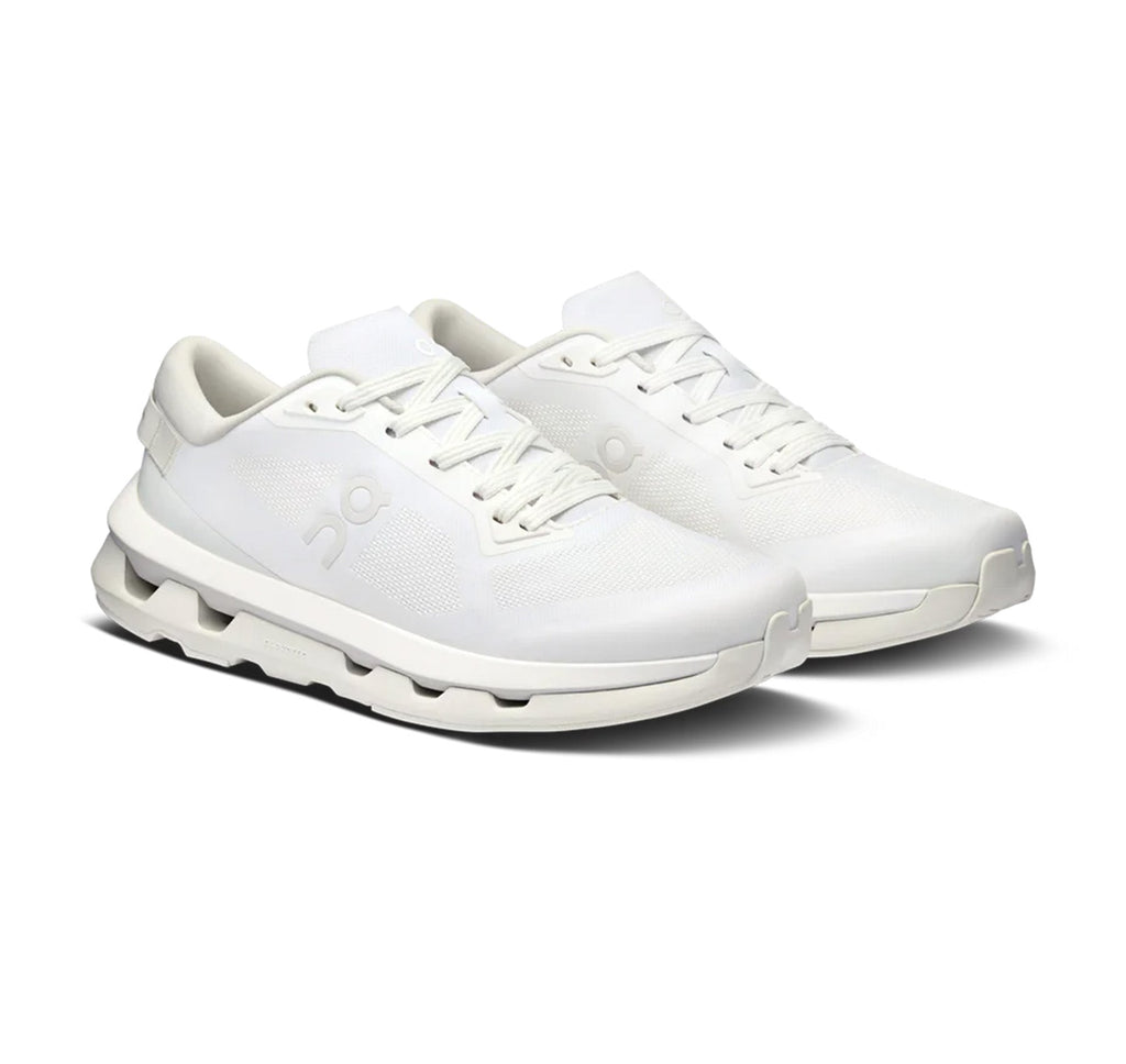 On Men Cloudzone White Lifestyle Sneakers product image 2, provided for visual reference and product detail review