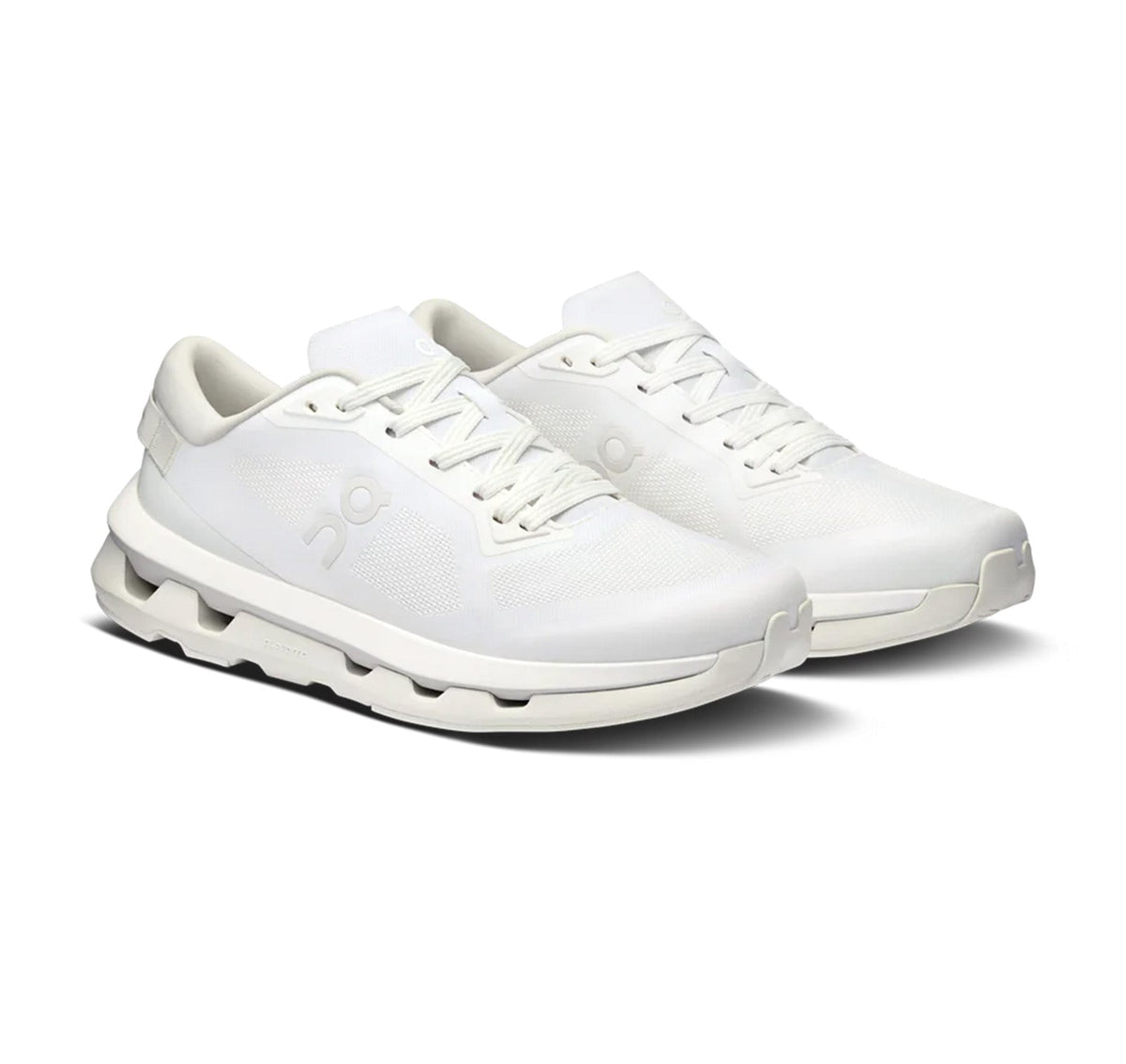 On Men Cloudzone White Lifestyle Sneakers product image 2, provided for visual reference and product detail review