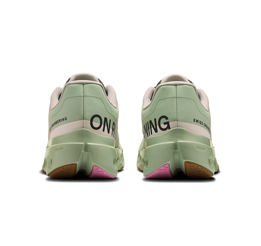 On Women Cloudsurfer Next Z5 Mineral/Almond Running Shoes product image 5, provided for visual reference and product detail