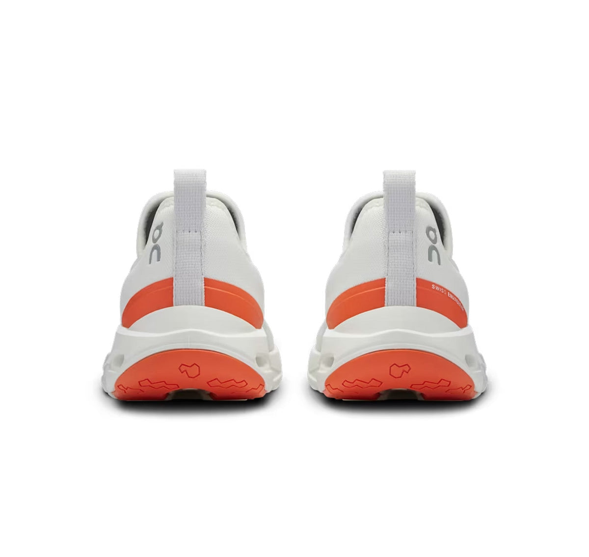 On Little Kids' Cloudleap Ivory/Flame Athletic Shoes product image 5, provided for visual reference and product detail review