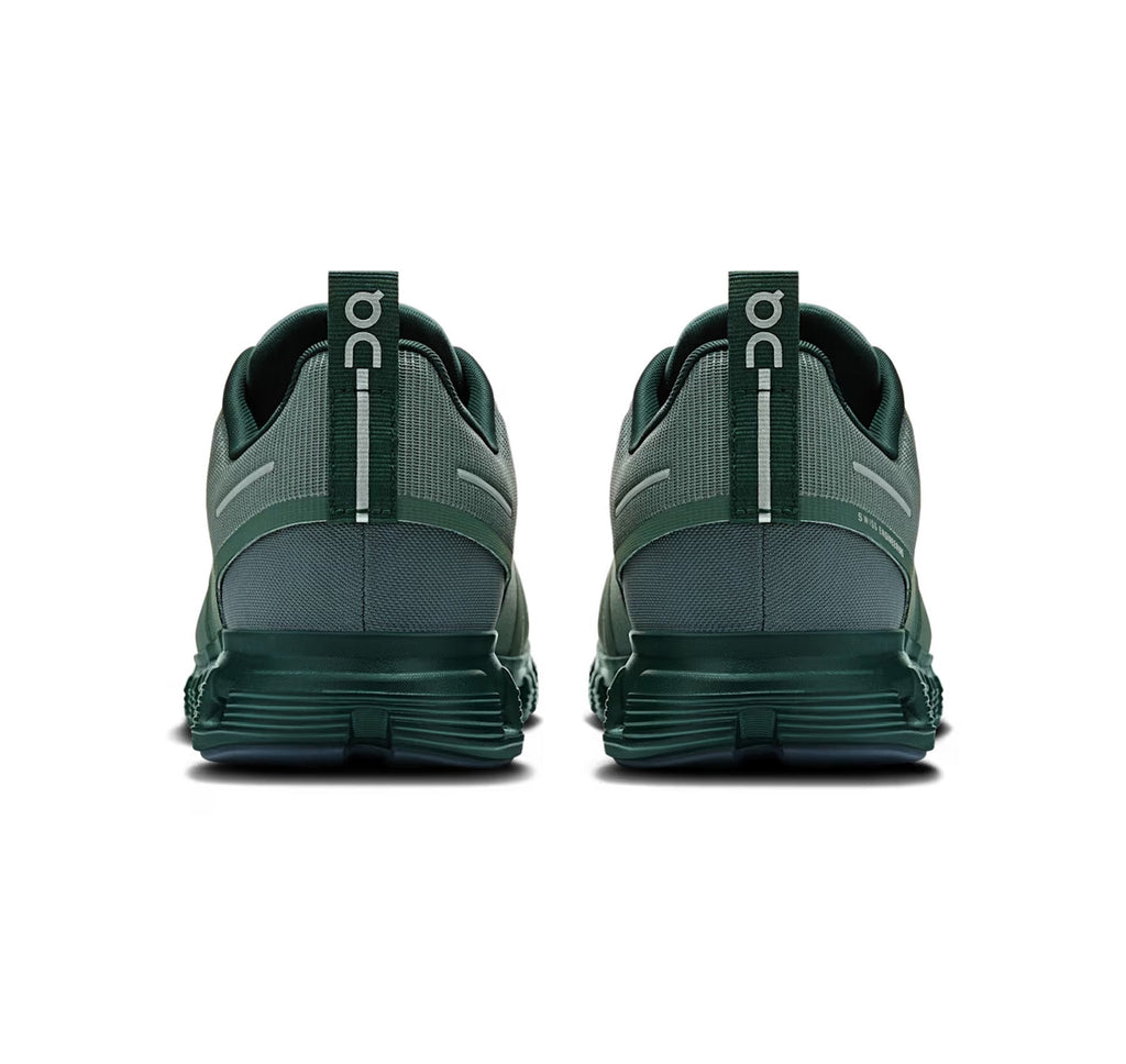 On Men Cloud 6 Waterproof Olive/Evergreen Lifestyle Sneakers product image 5, provided for visual reference and product