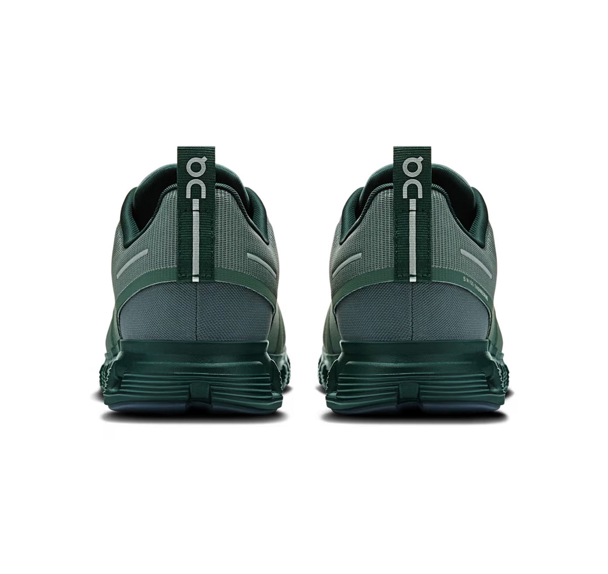 On Men Cloud 6 Waterproof Olive/Evergreen Lifestyle Sneakers product image 5, provided for visual reference and product