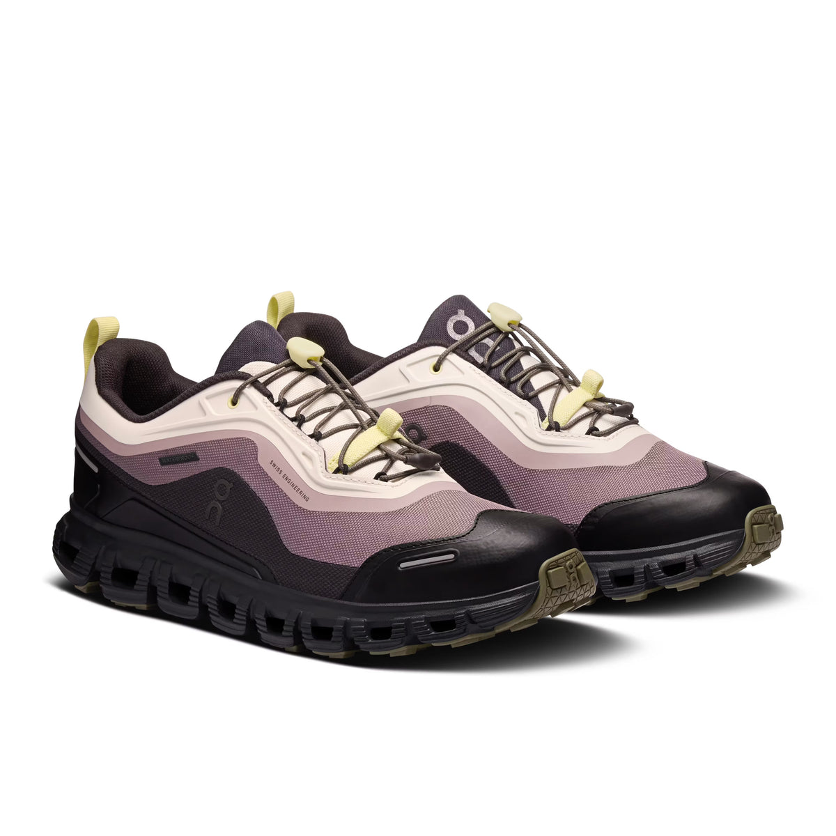 On Women Cloud 6 Geo Waterproof Dew/Gobi Lifestyle Sneakers product image 2, provided for visual reference and product