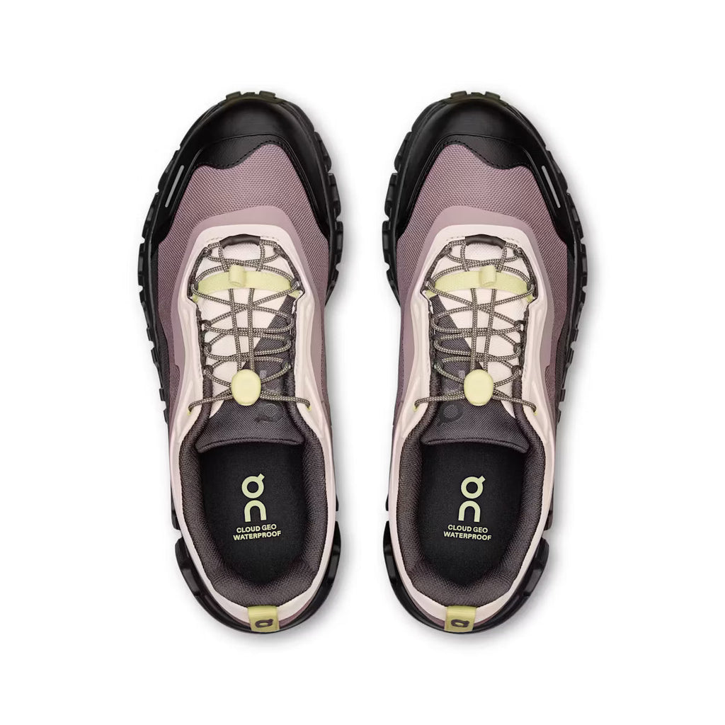 On Women Cloud 6 Geo Waterproof Dew/Gobi Lifestyle Sneakers product image 4, provided for visual reference and product