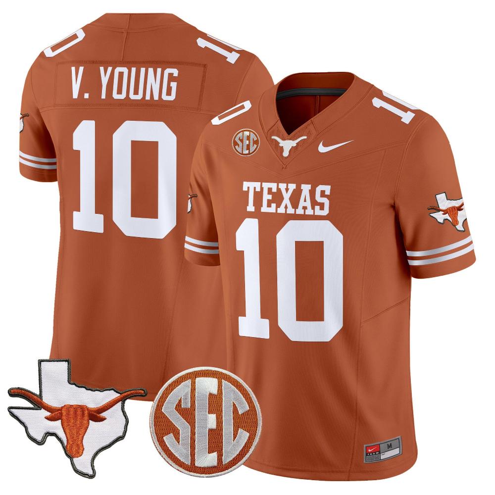 Vince Young Texas Longhorns Jersey - Orange product image 1