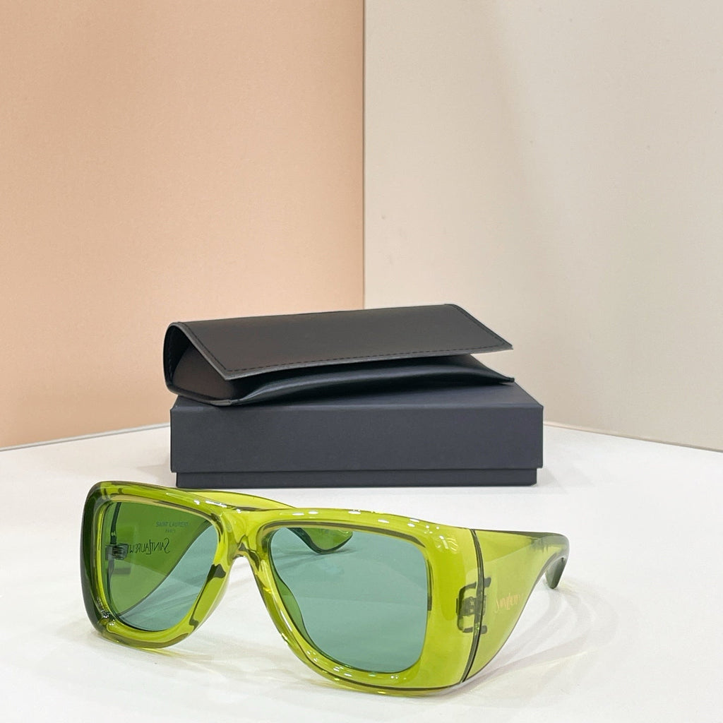 Saint Laurent MU 140AV Sunglasses product image 4, provided for visual reference and product detail review