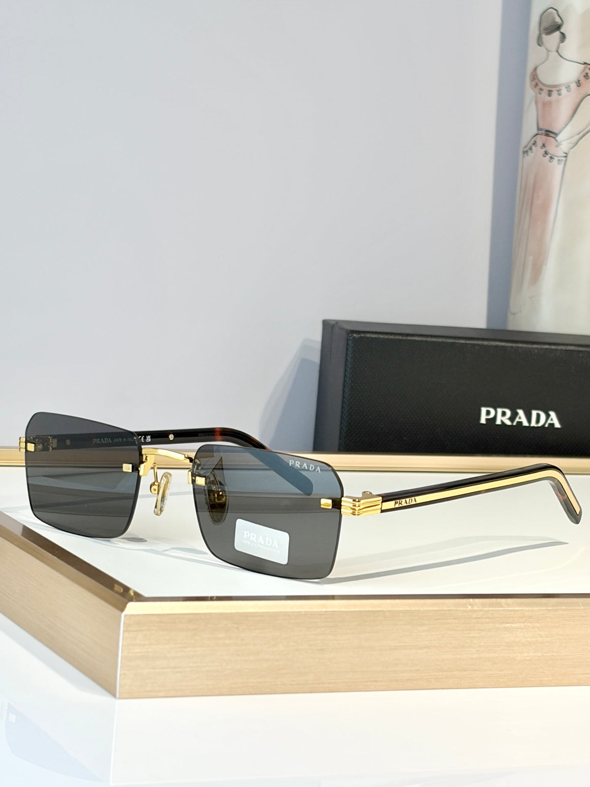 Prada PR D55S Sunglasses product image 1, provided for visual reference and product detail review