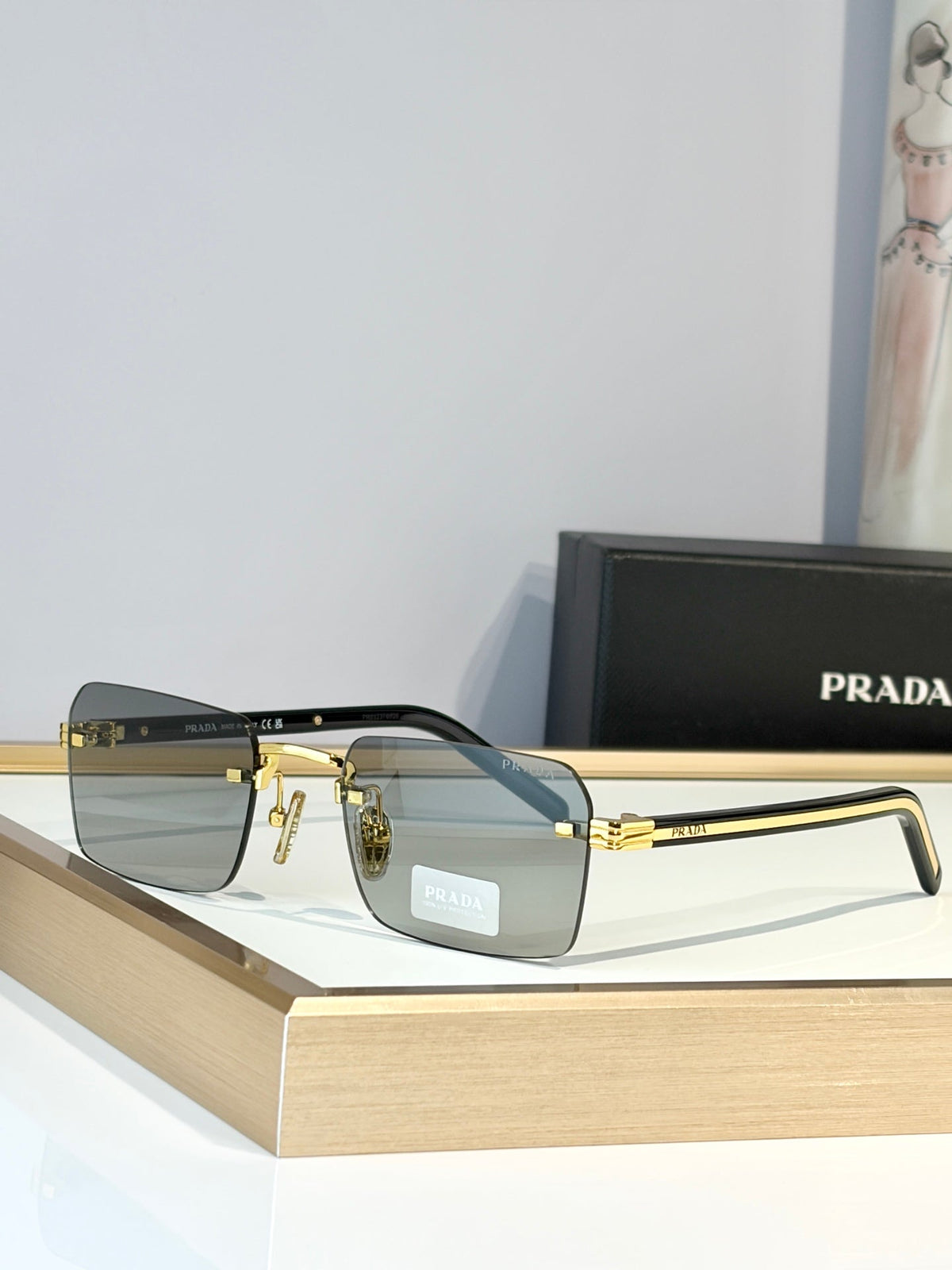 Prada PR D55S Sunglasses product image 4, provided for visual reference and product detail review