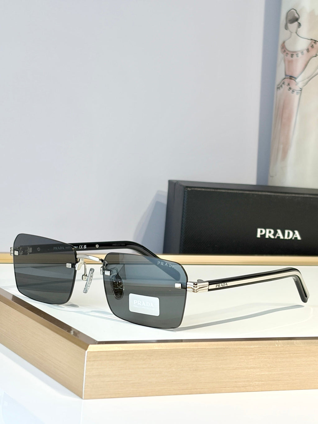 Prada PR D55S Sunglasses product image 5, provided for visual reference and product detail review