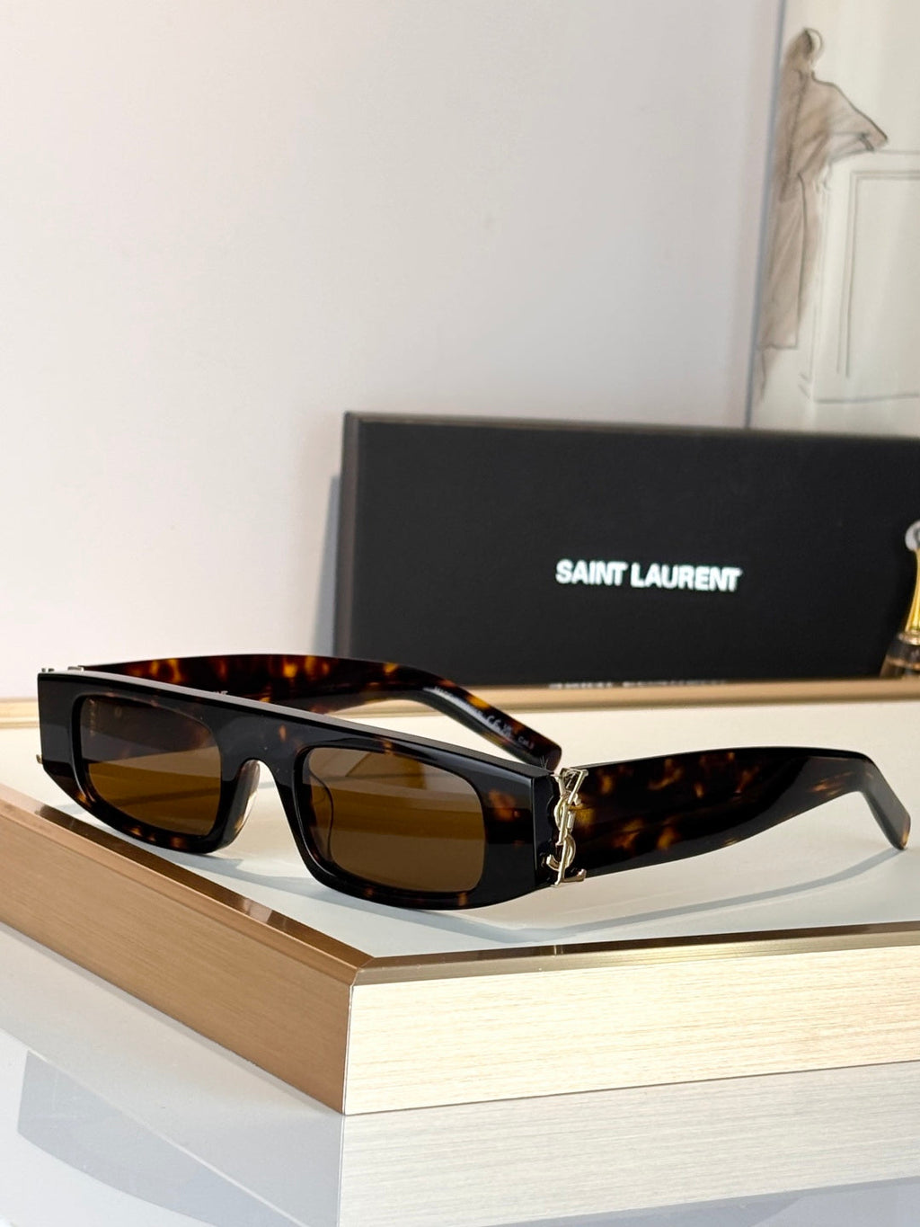 Saint Laurent SLM183/F Sunglasses product image 2, provided for visual reference and product detail review