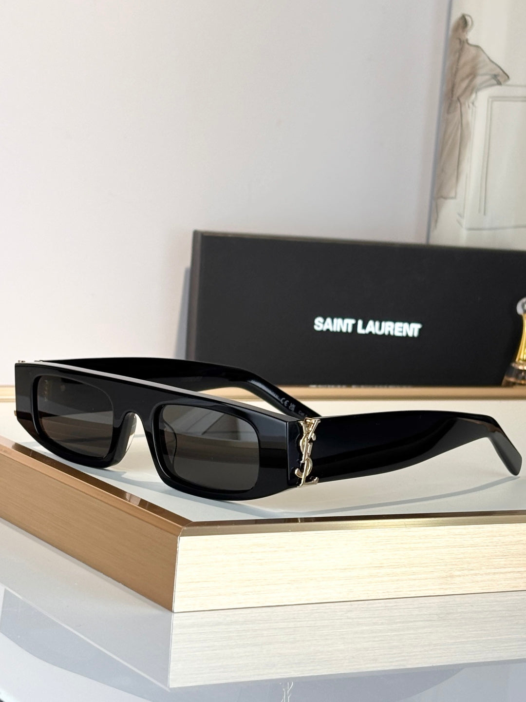 Saint Laurent SLM183/F Sunglasses product image 3, provided for visual reference and product detail review