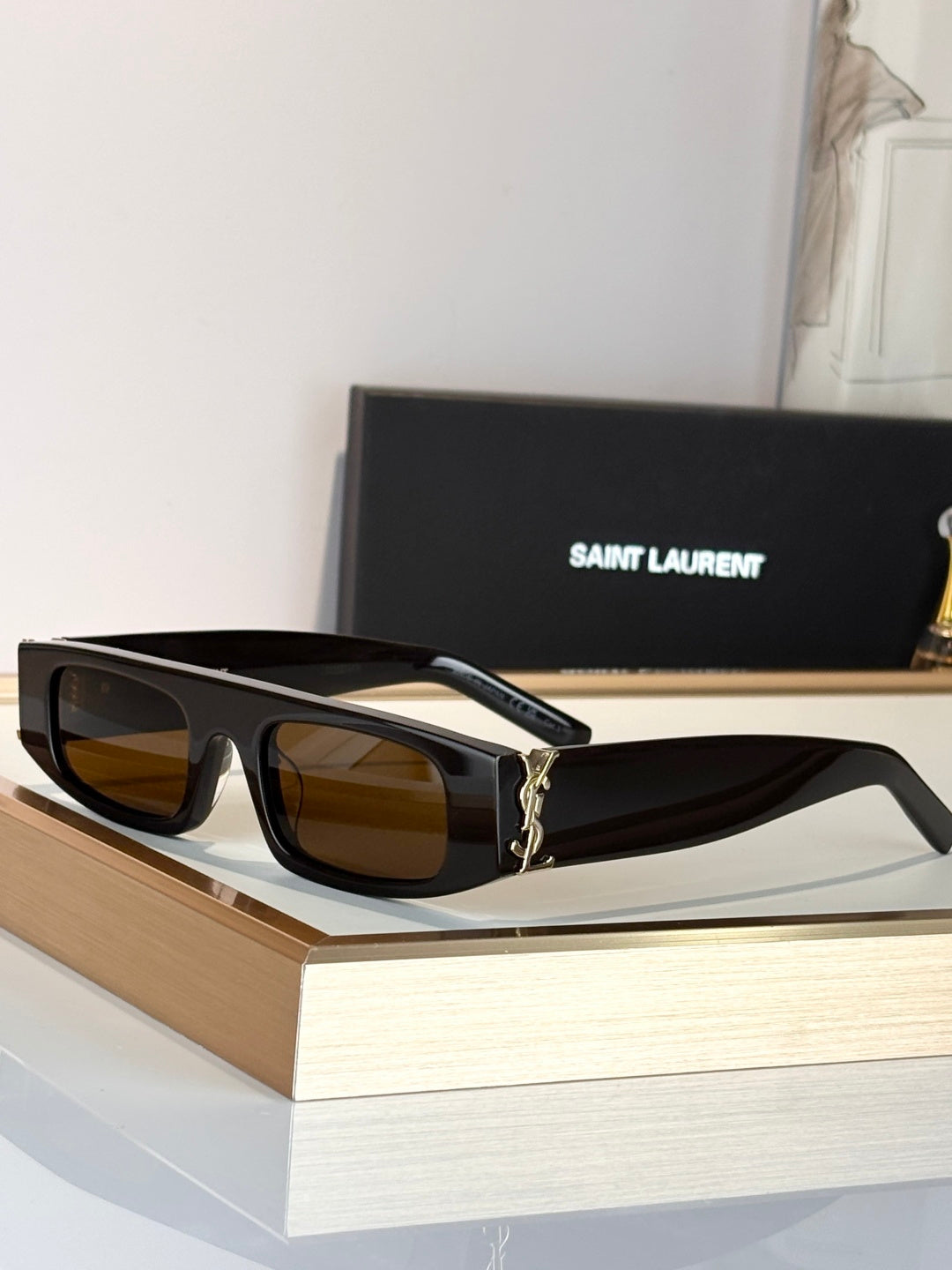 Saint Laurent SLM183/F Sunglasses product image 4, provided for visual reference and product detail review