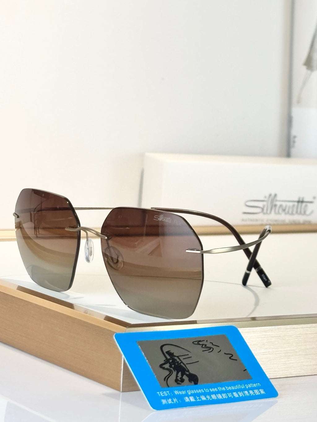 Silhouette 8745 Sunglasses product image 4, provided for visual reference and product detail review